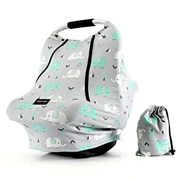 Amazlinen Stretchy Baby Car Seat Cover