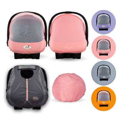 Cozy Cover Sun And Bug Baby Car Seat Cover